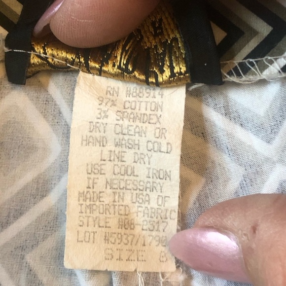 Vintage Ladies Cropped/Ankle Pants by David Paul of NY Size 8 - Picture 9 of 9